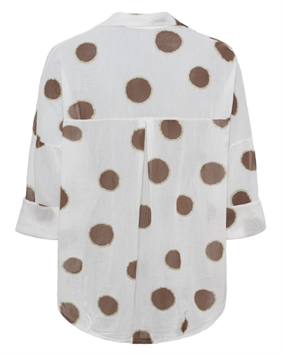 Marta du Chateau - MDCRiva Bluse - Brown